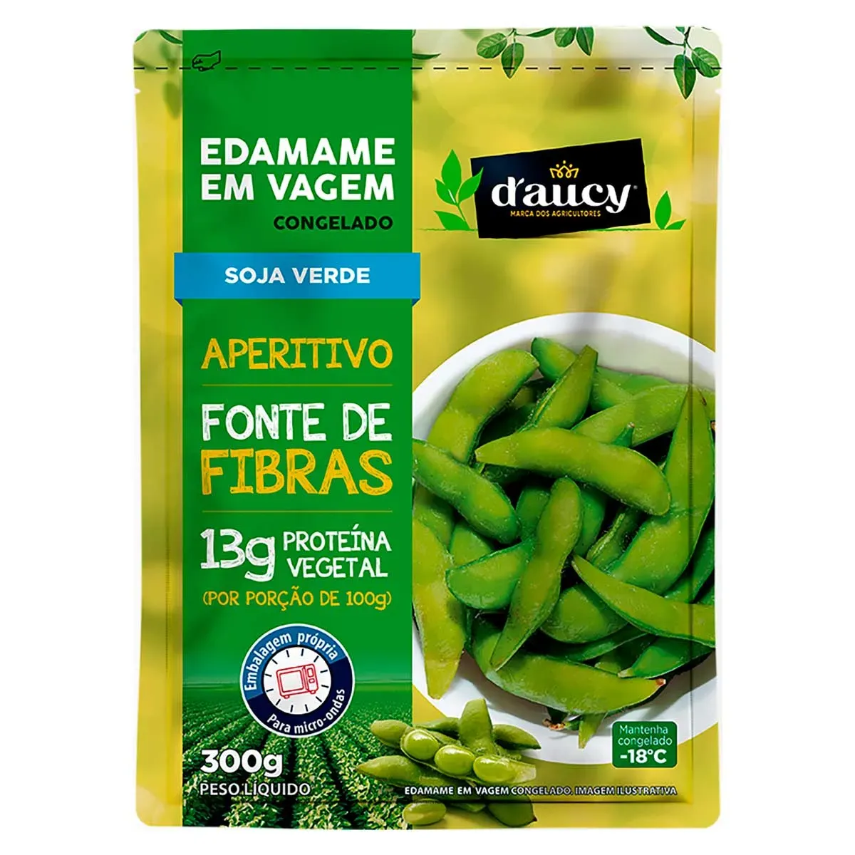 Edamame em Vagem D'aucy 300G