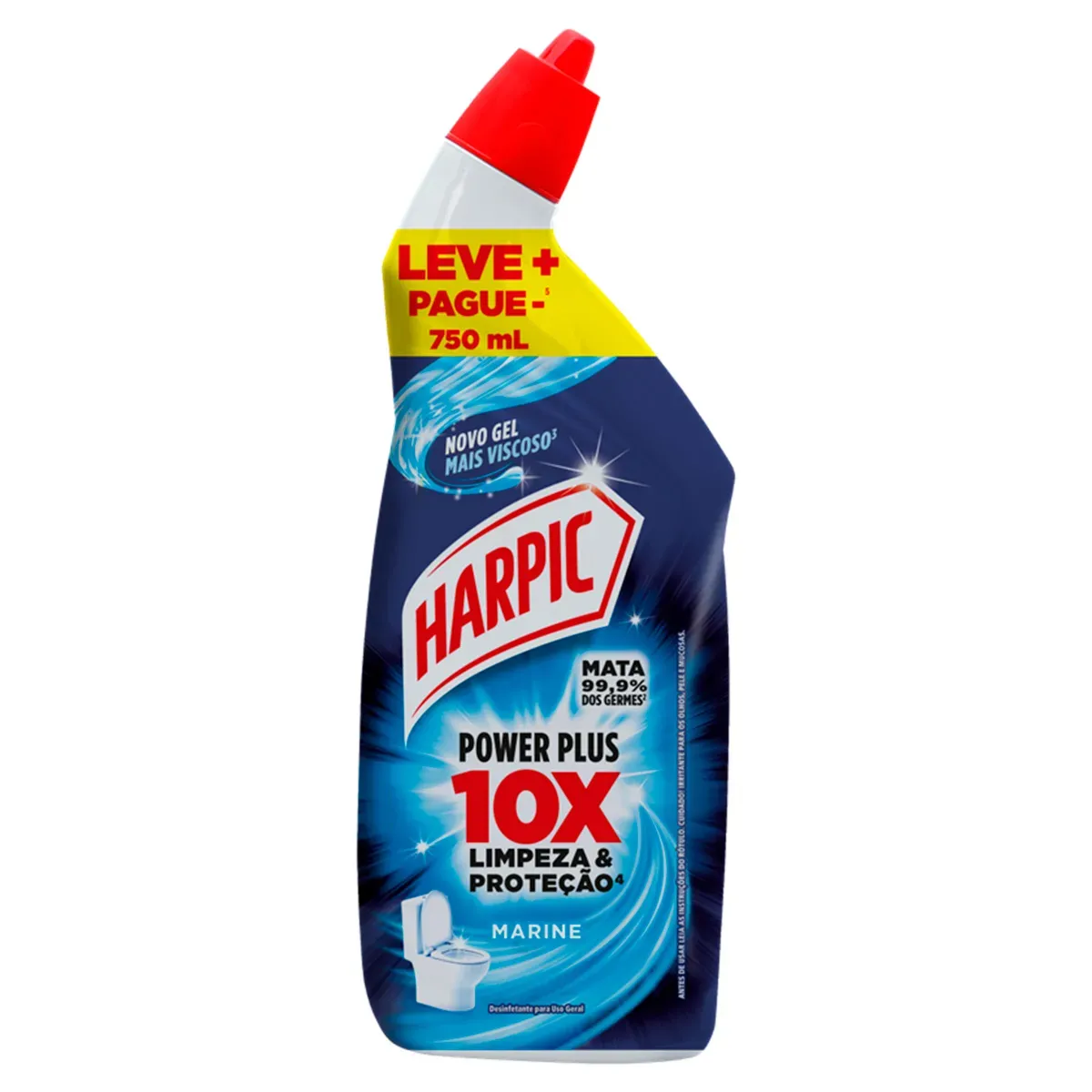 Desinfetante Uso Geral Marine Harpic Power 750ML