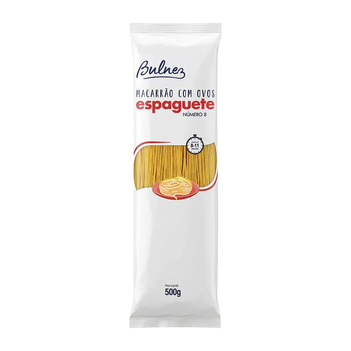 Macarrão Espaguete com Ovos Bulnez 500G