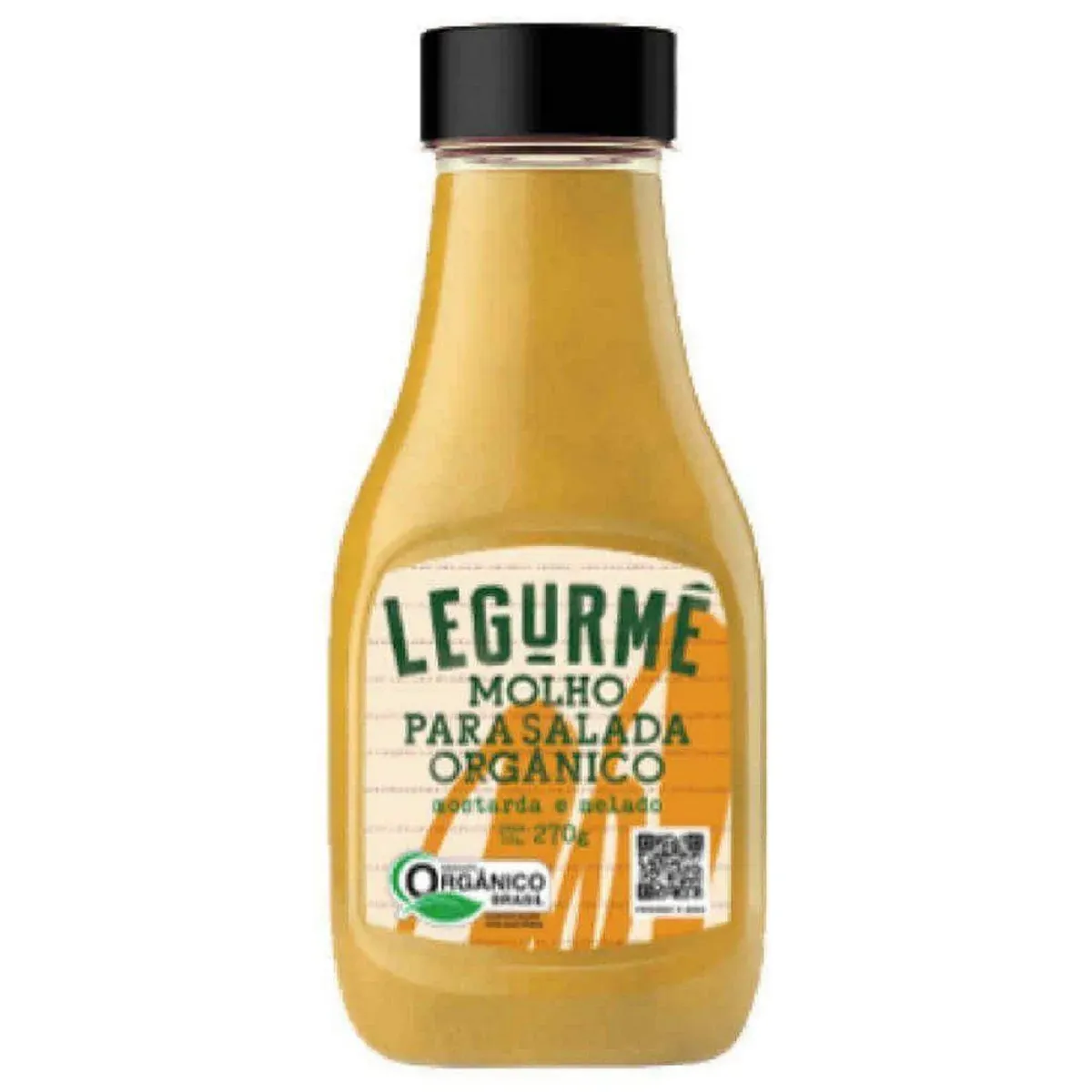 Molho Orgânico Salada Mostarda Mel Legurmê 270G