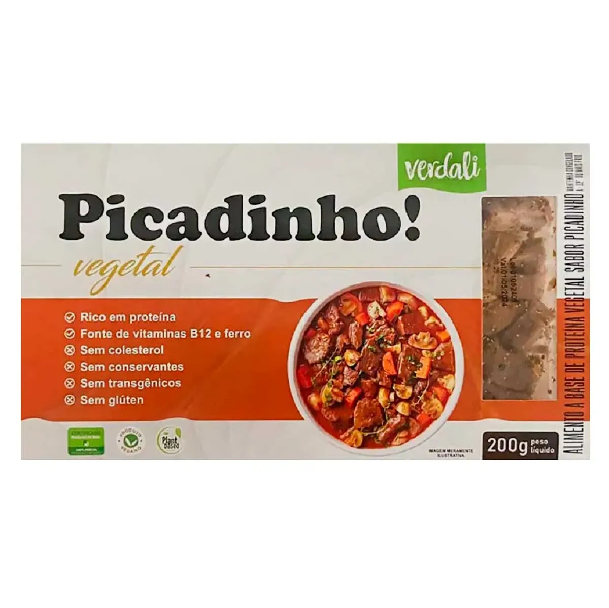 Picadinho Vegano Verdali 200G