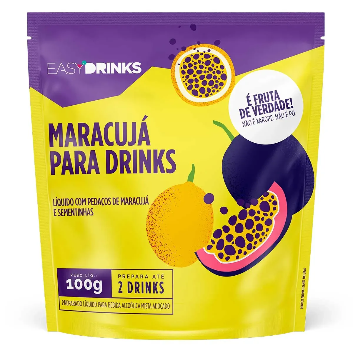 Preparado de Frutas Maracujá Easy Drinks 100G