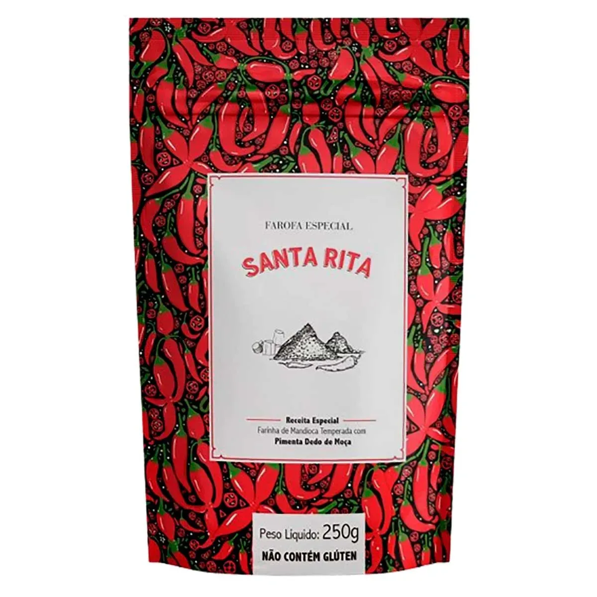 Farofa Pimenta Dedo de Moça Santa Rita 250G