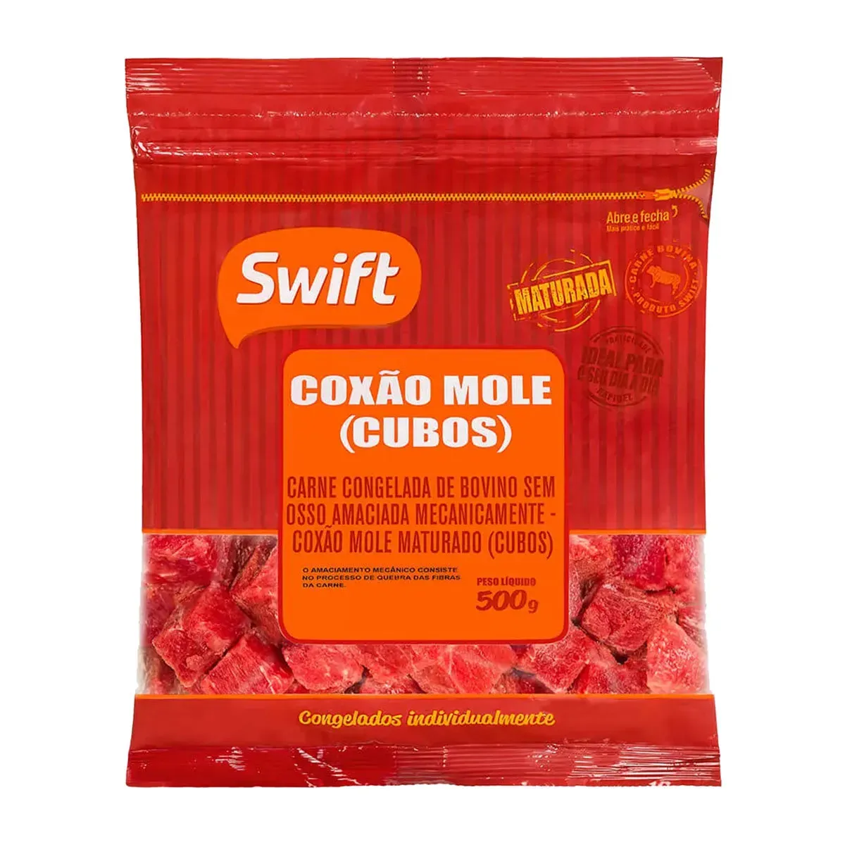 Cubos de Coxão Mole Bovino Swift 500G