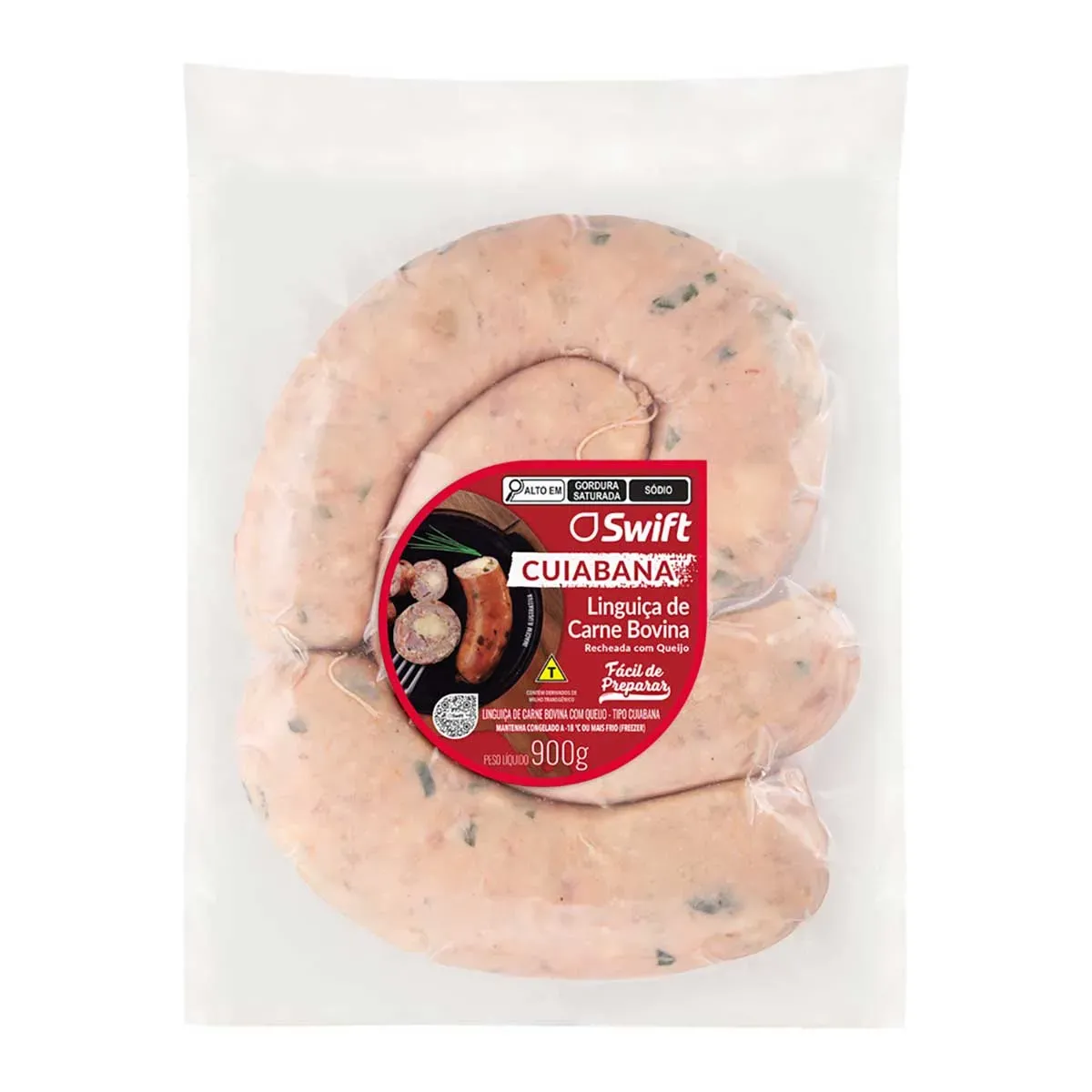 Linguiça Bovina Swift 900G