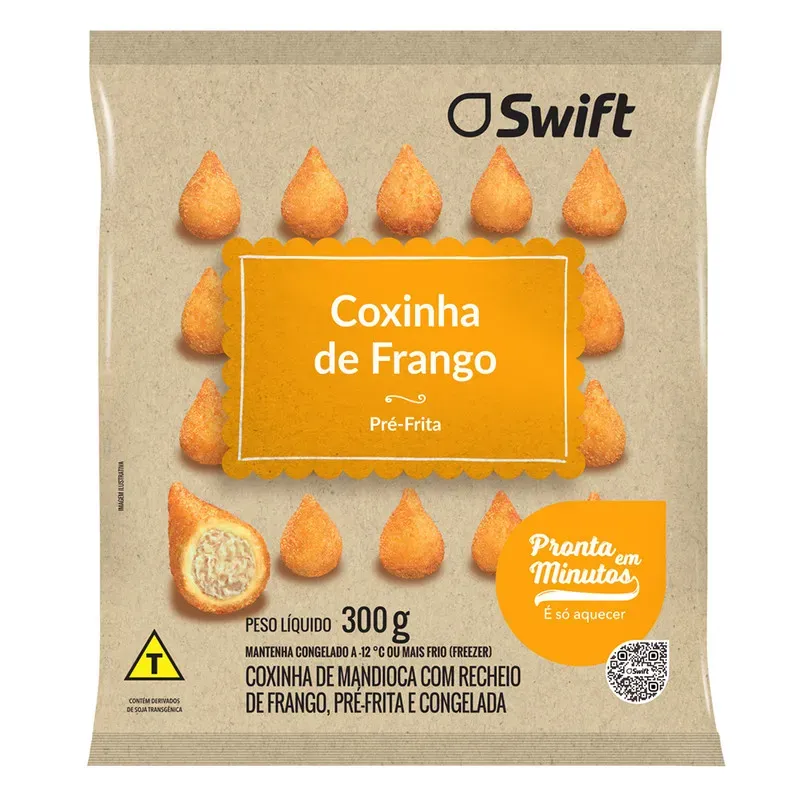 Coxinha Frango Mandioca Swift 300G