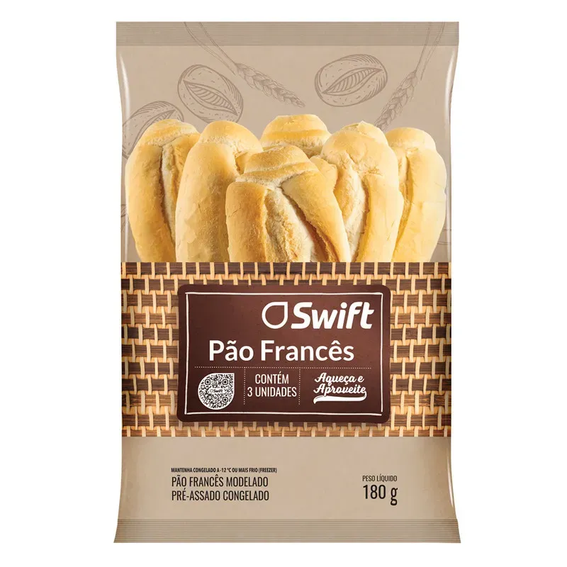 Pão Francês Swift 180G