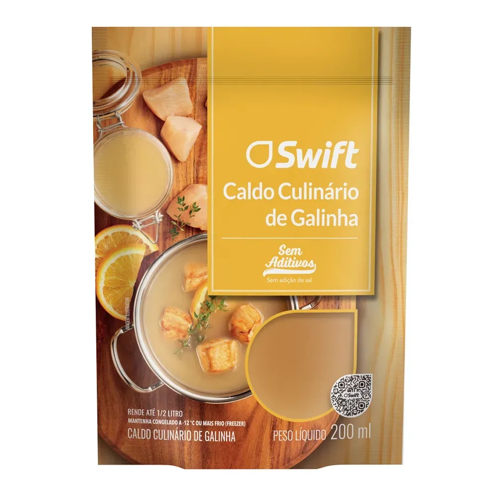 Caldo Culinário de Galinha Swift 200G