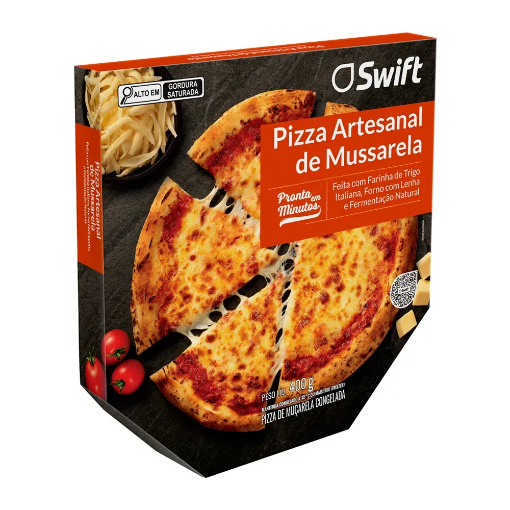 Pizza Artesanal de Mussarela Swift 400G