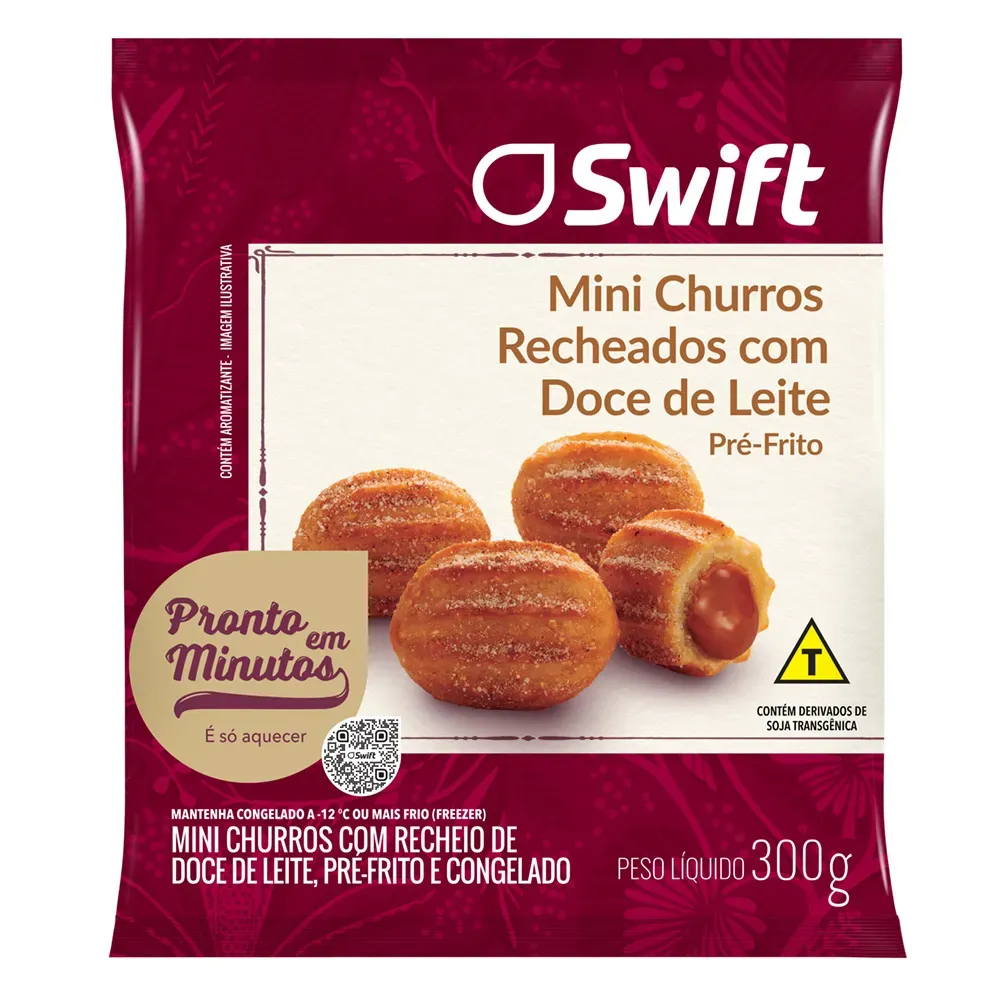 Churros Doce de Leite Frito 300G