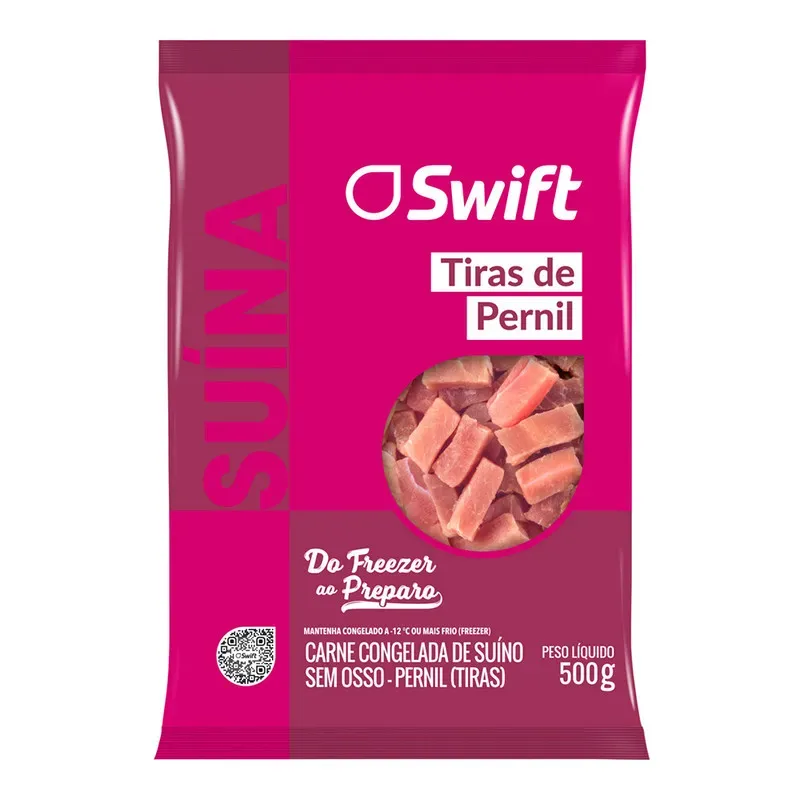 Tiras De Pernil Suino Swift 500G