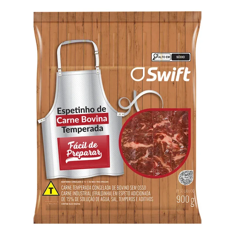 Espetinho Bovino Swift 900G