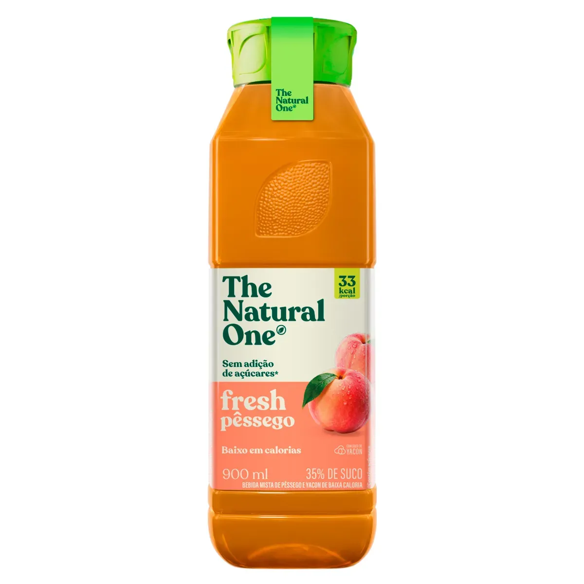 Suco Pêssego Yacon Natural One Fresh 900ML
