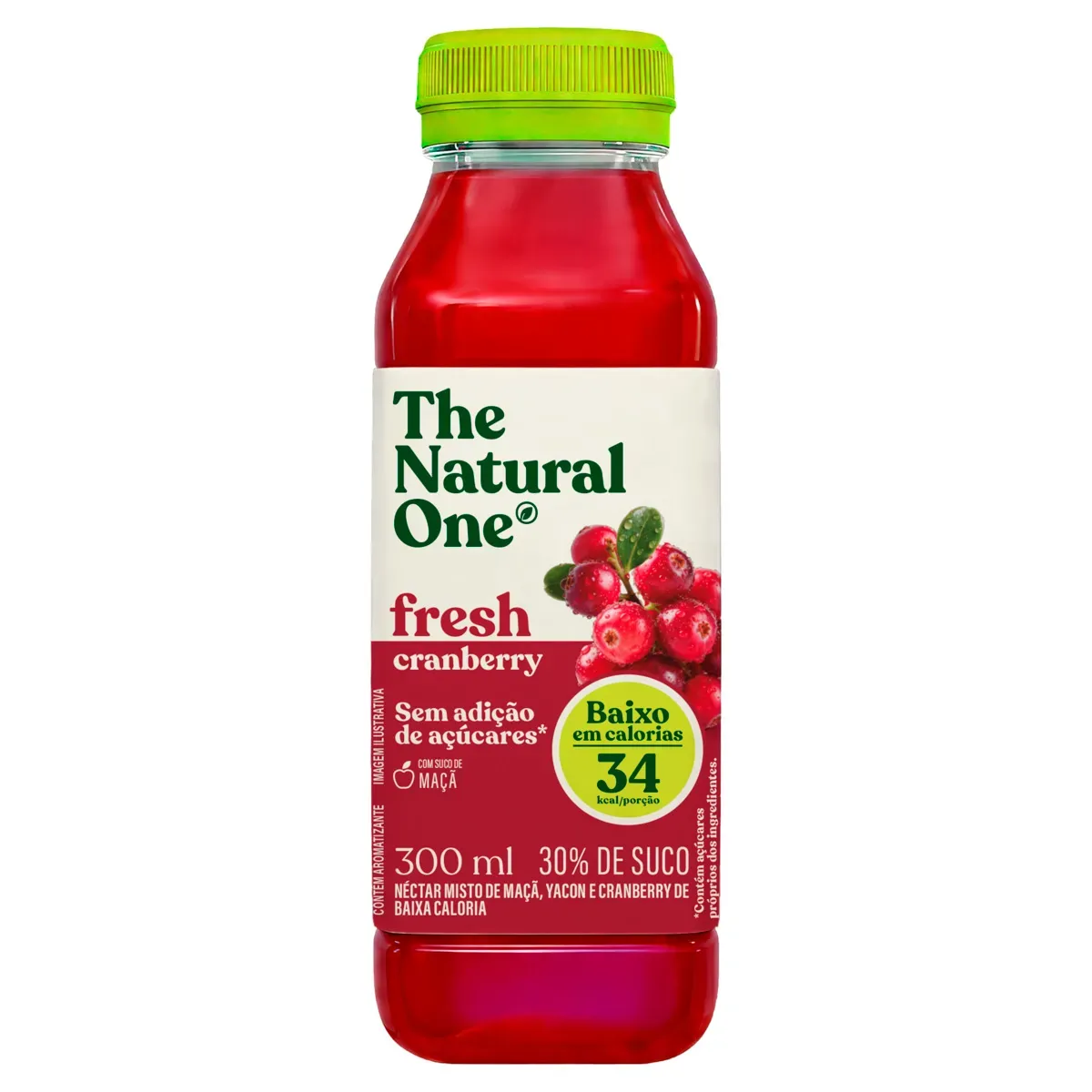 Néctar Misto Maçã, Yacon Cranberry Natural 300ML