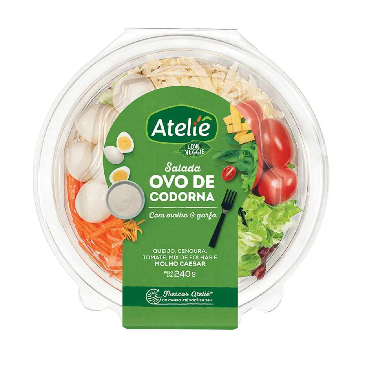 Salada Ovo de Codorna 250G
