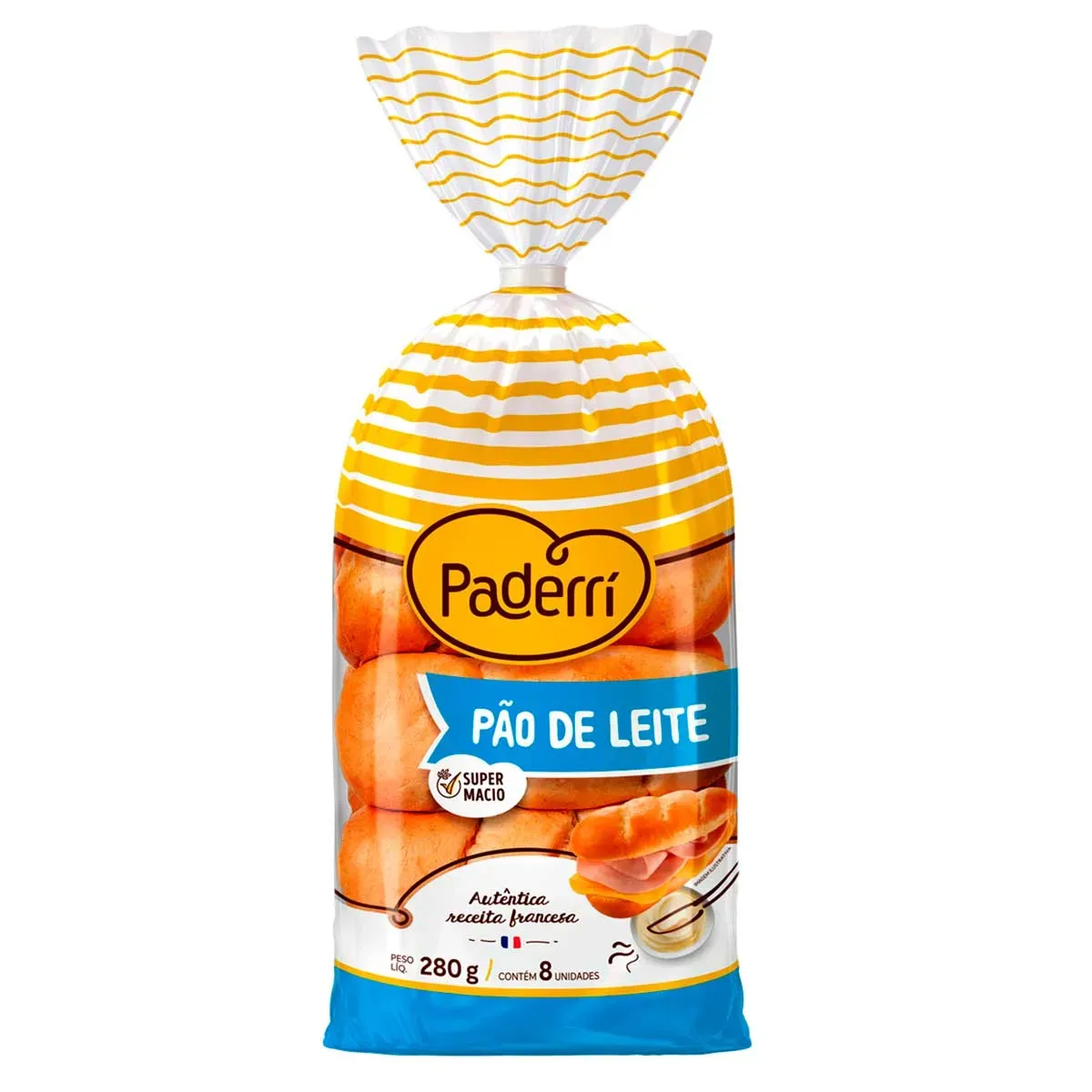 Pão De Leite Paderri 280G