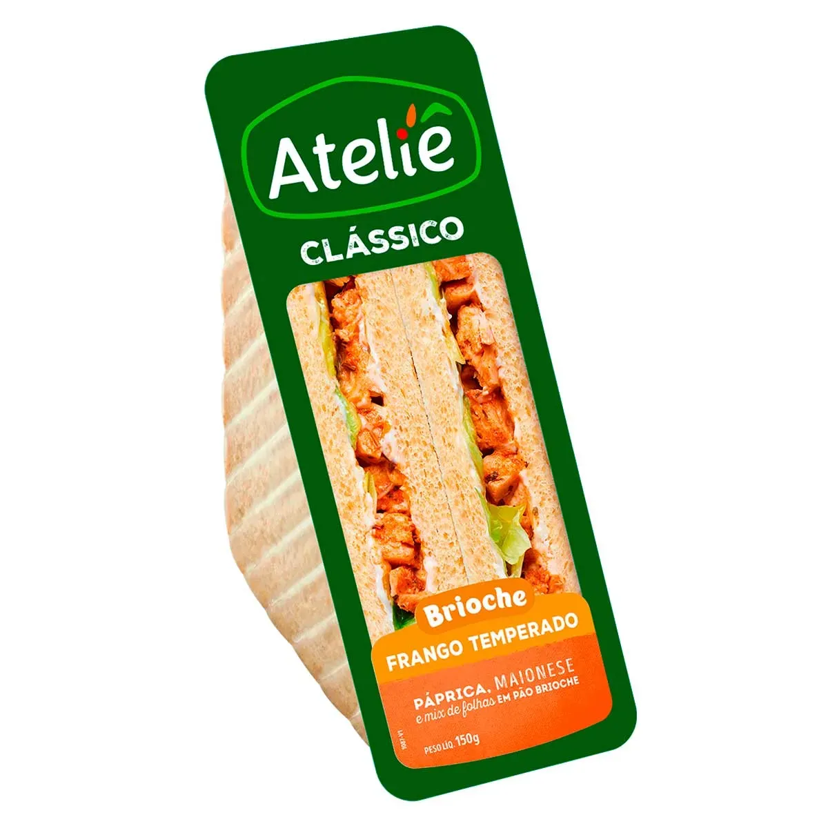 Sanduíche Natural Frango Ateliê 150G