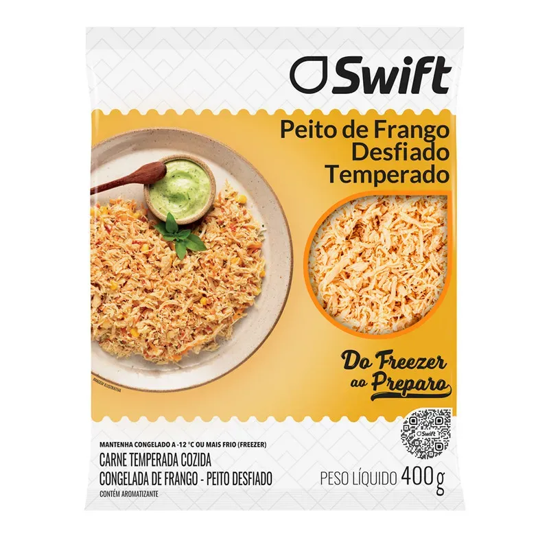 Peito De Frango Desfiado Swift 400G