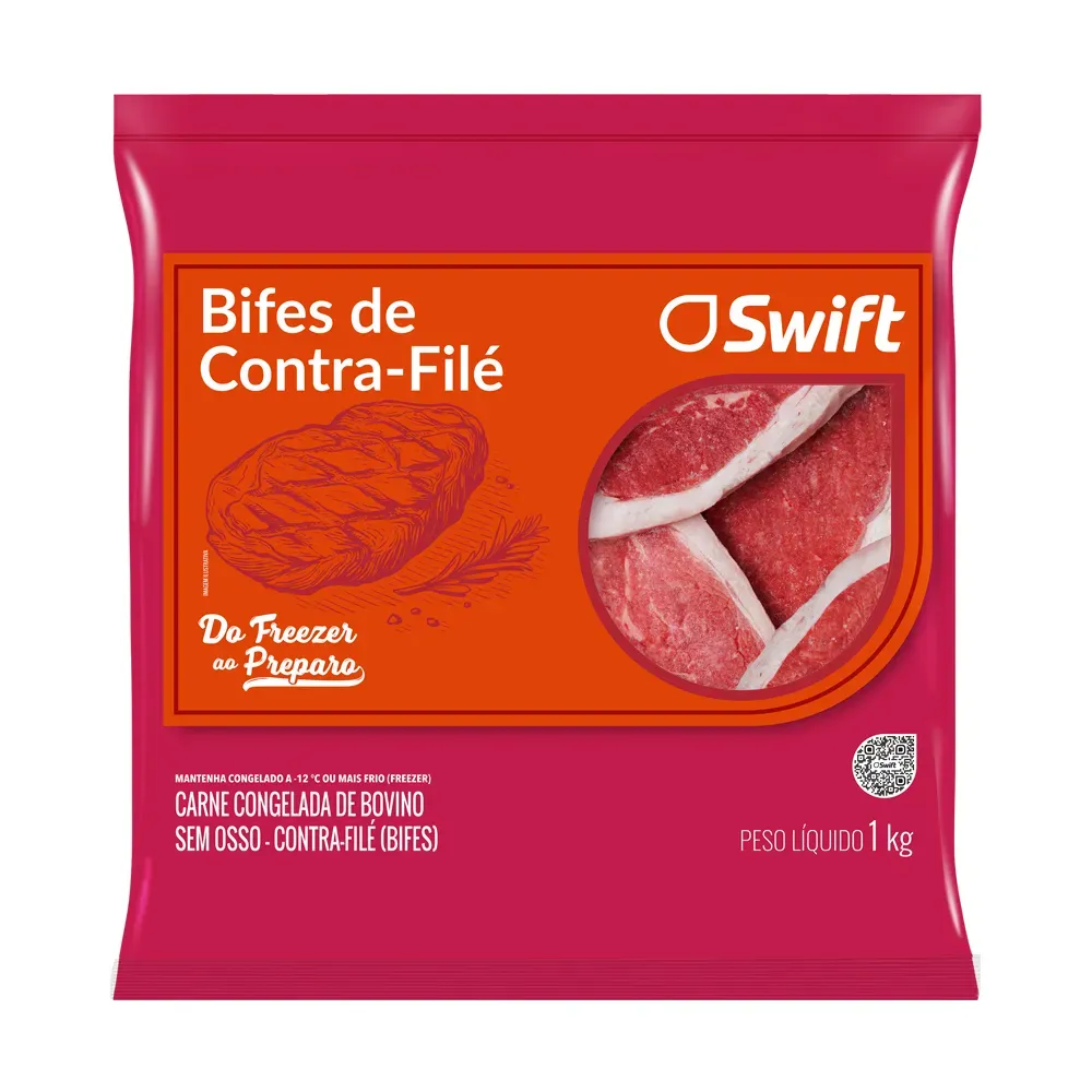 Bife de Contra Filé Swift 1KG