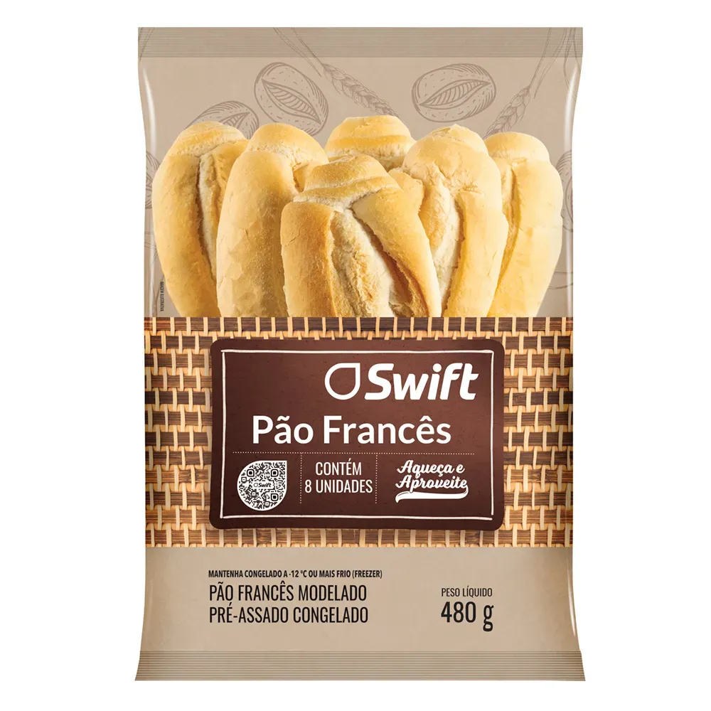 Pão Francês Swift 480G