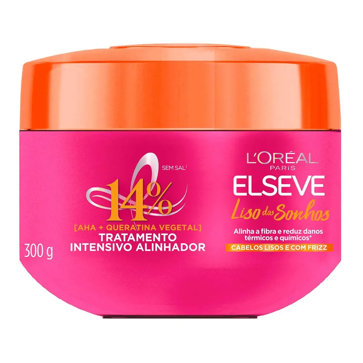 Creme de Tratamento Liso dos Sonhos Elseve 300G