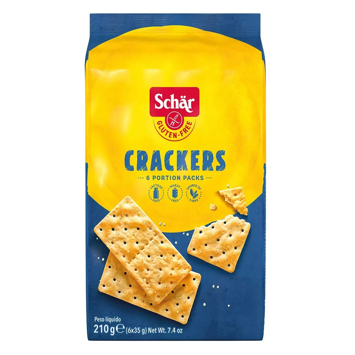 Biscoito Crackers Sem Glúten Sem Schar 210G