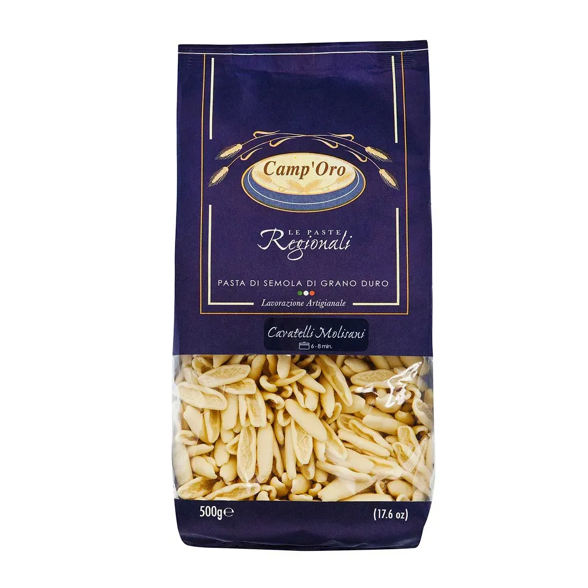 Macarrão Grano Duro Camp'Oro Cavatelli 500G