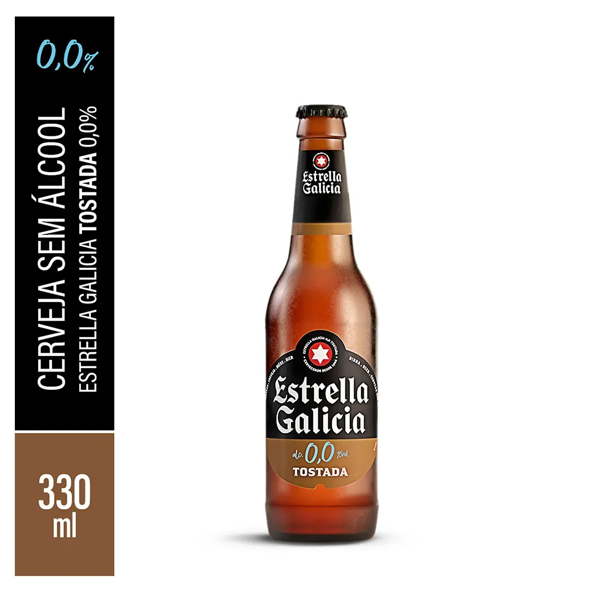 Cerveja Sem Álcool Estrella Galicia 0,0 330ML