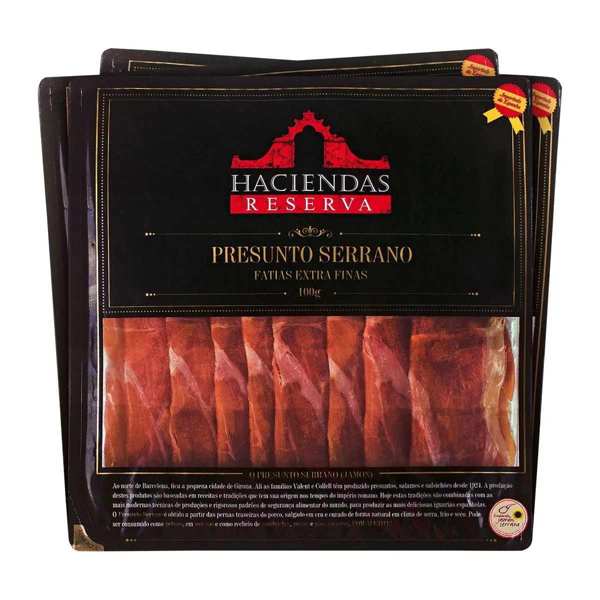 Presunto Serrano Espanhol Haciendas 100G