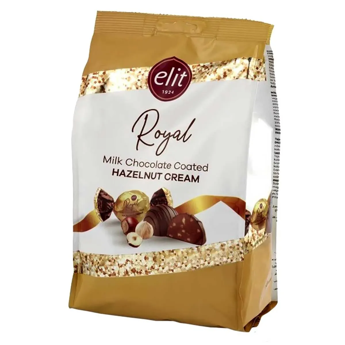 Bombom Chocolate Leite Avelã Elit Royal 200G