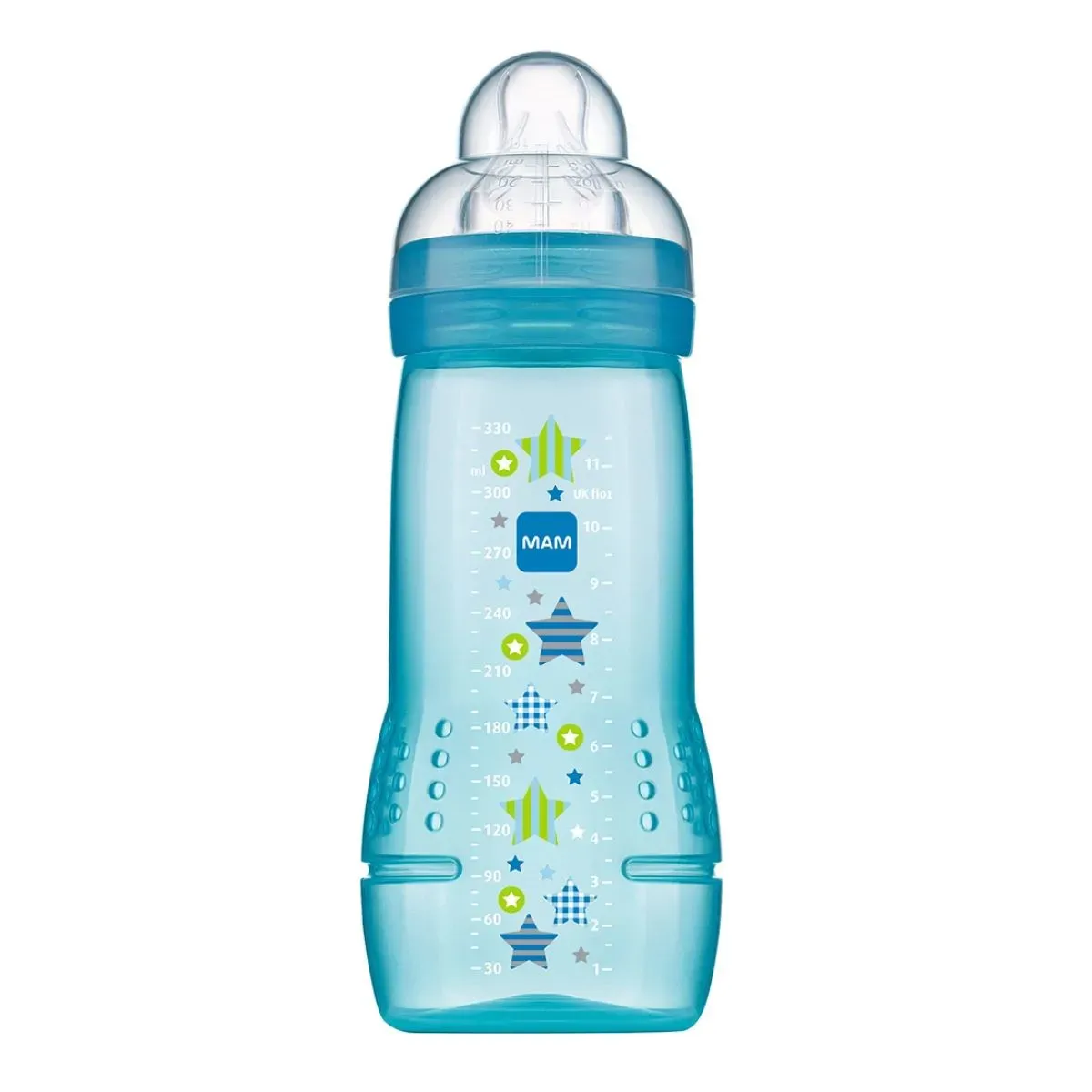 Mamadeira Mam Easy Active Azul. 330ML 1UN