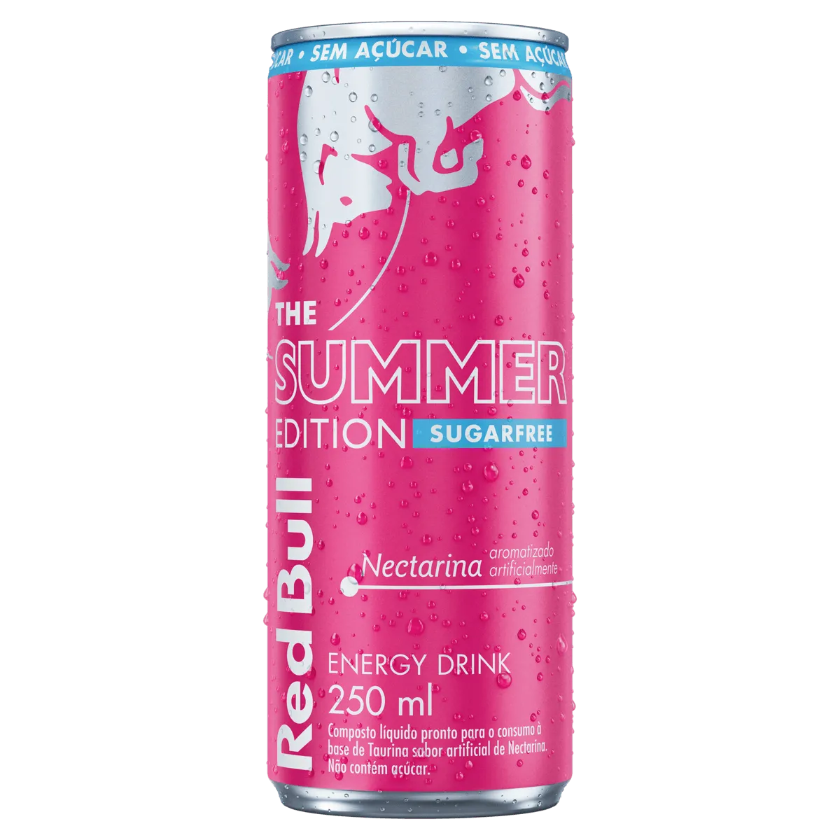 Energético Nectarina Zero Açúcar Red Bull 250ML
