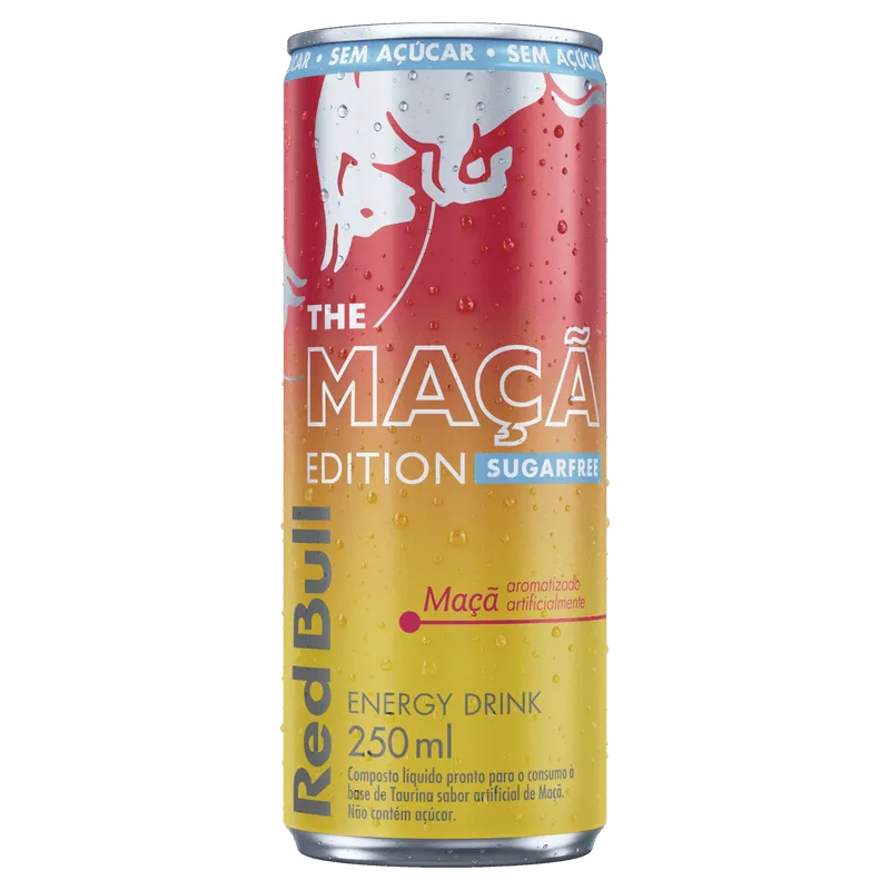 Energético Red Bull, Maçã Edition, Sem 250ML