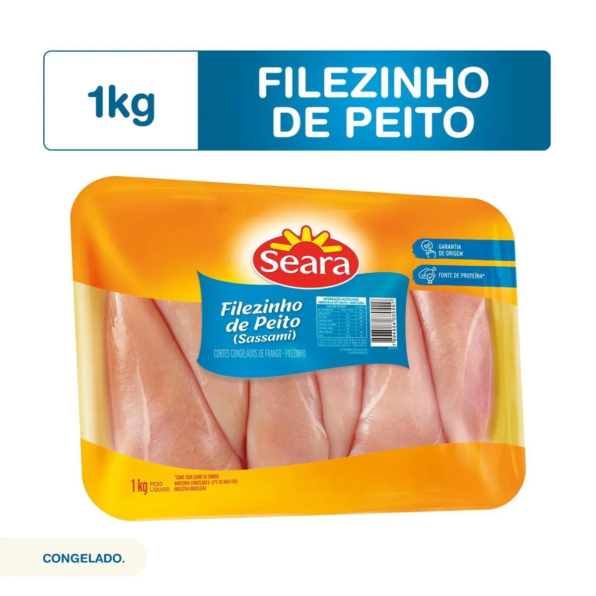 Filezinho de peito Seara 1KG