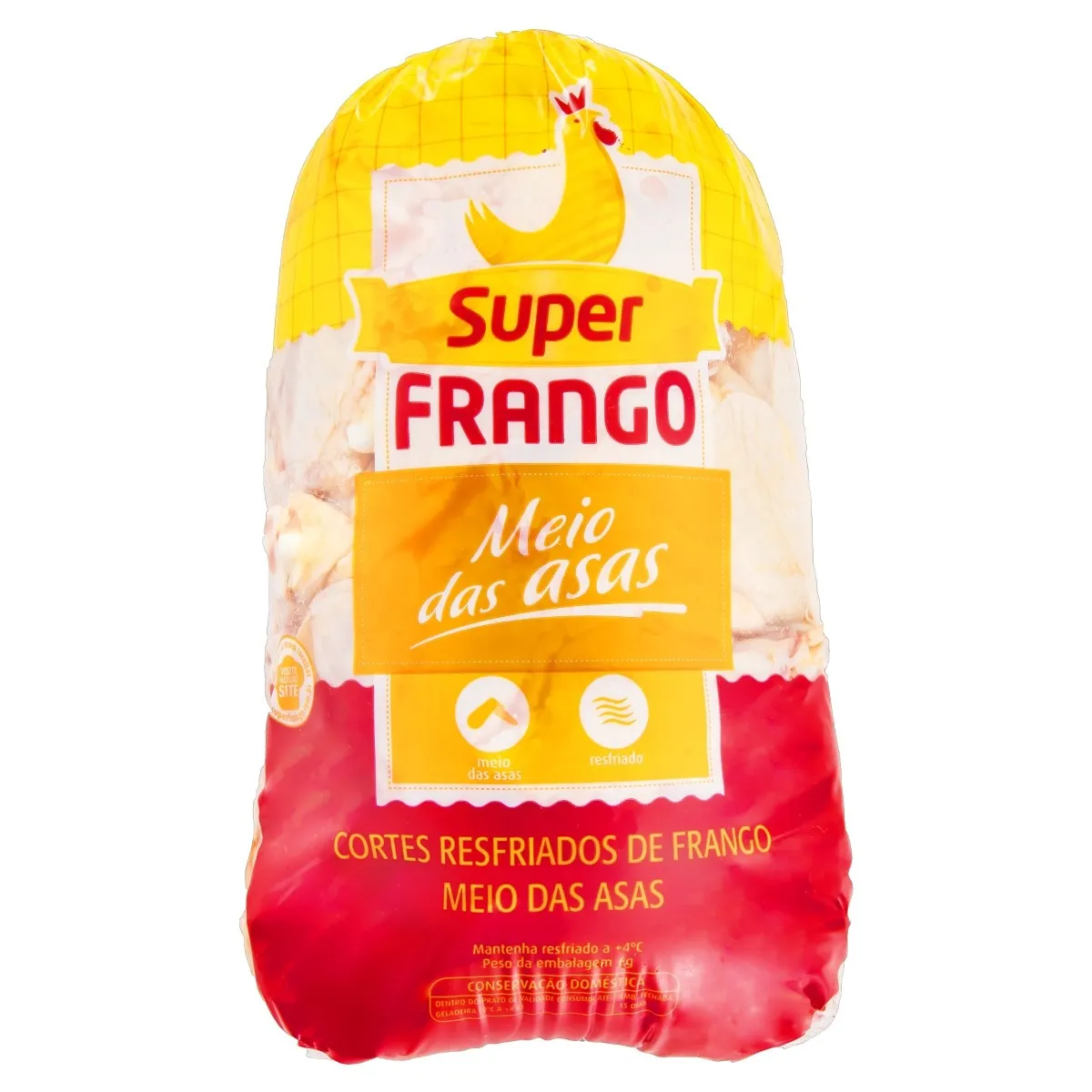 Meio da Asa de Frango Super Frango UN