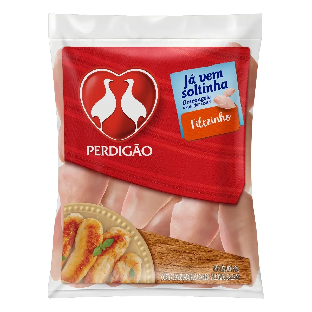 Filezinho Sassami de Frango Perdigão 800G