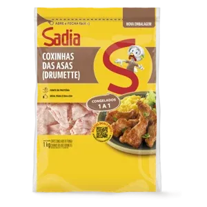 Coxinha da Asa de Frango Pouch Sadia 1KG