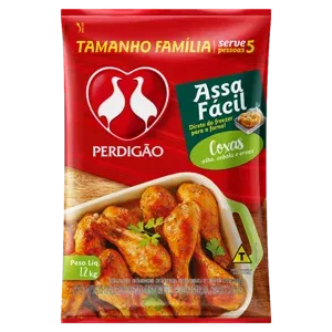 Coxa de Frango Temperada Assa Fácil Perdigão 1,2KG