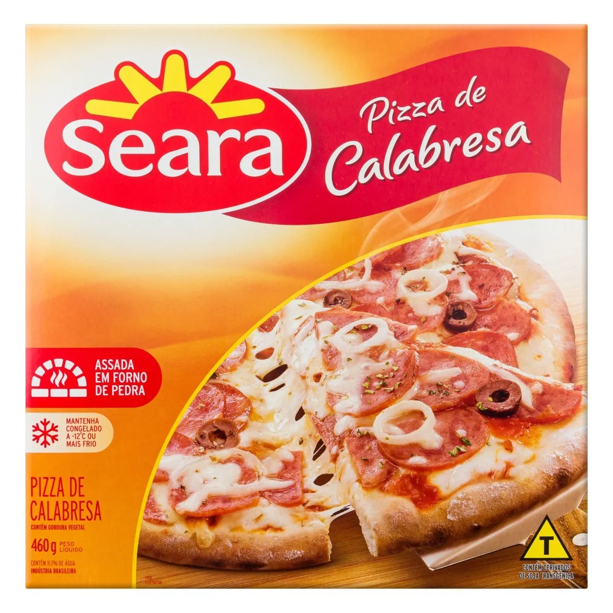 Pizza Calabresa Seara 460G