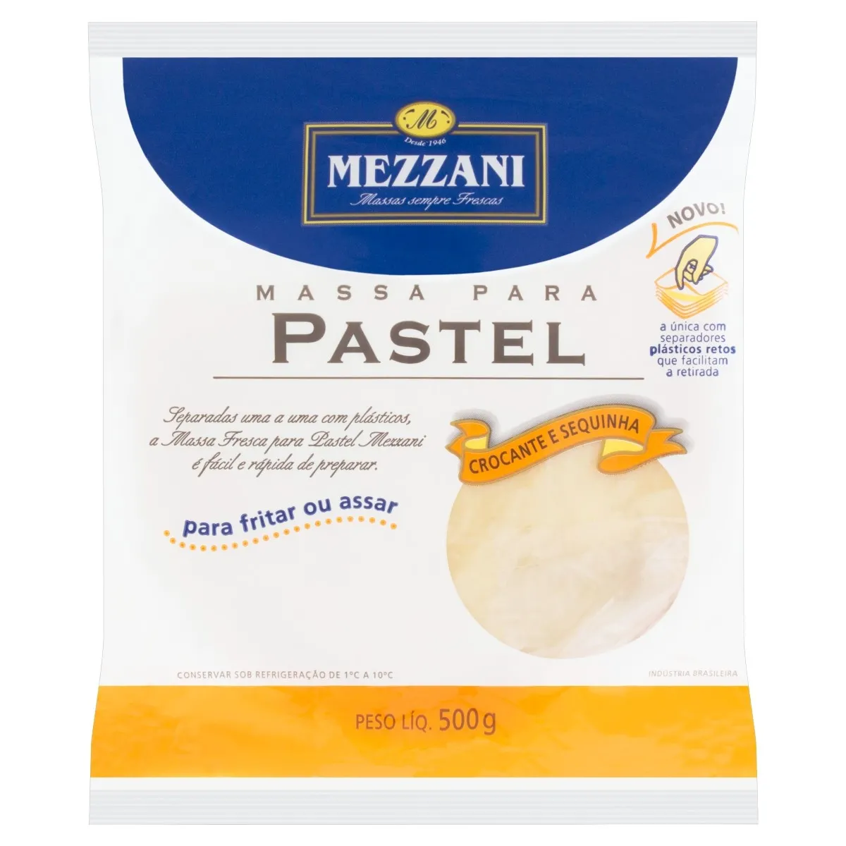 Massa para Pastel Mezzani 500G