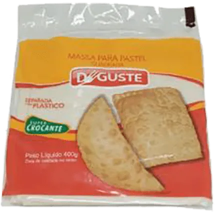 Massa para Pastel D Guste Quadrada 400G
