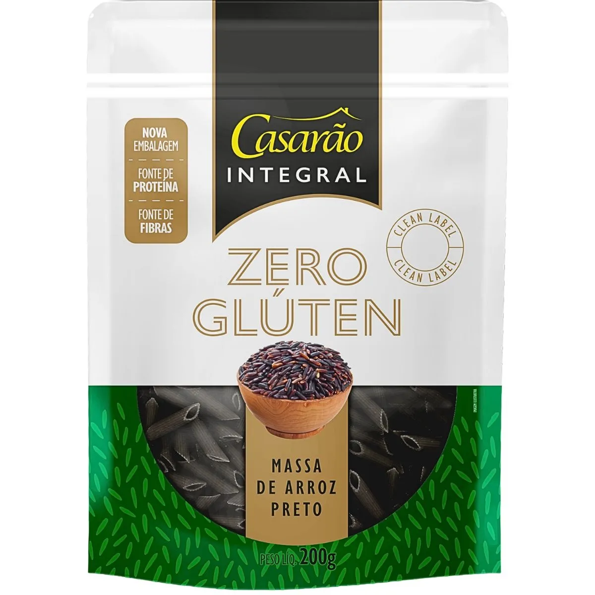 Massa de Arroz CASARÃO Integral Penne 200G