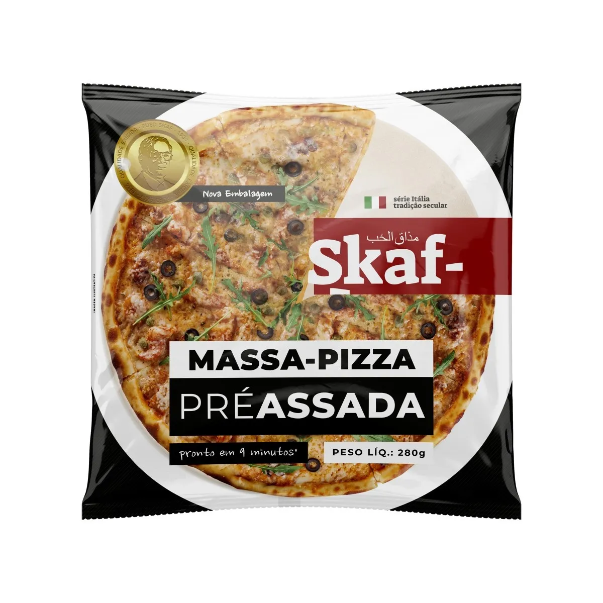 Massa para Pizza Skaf 280G 2UN