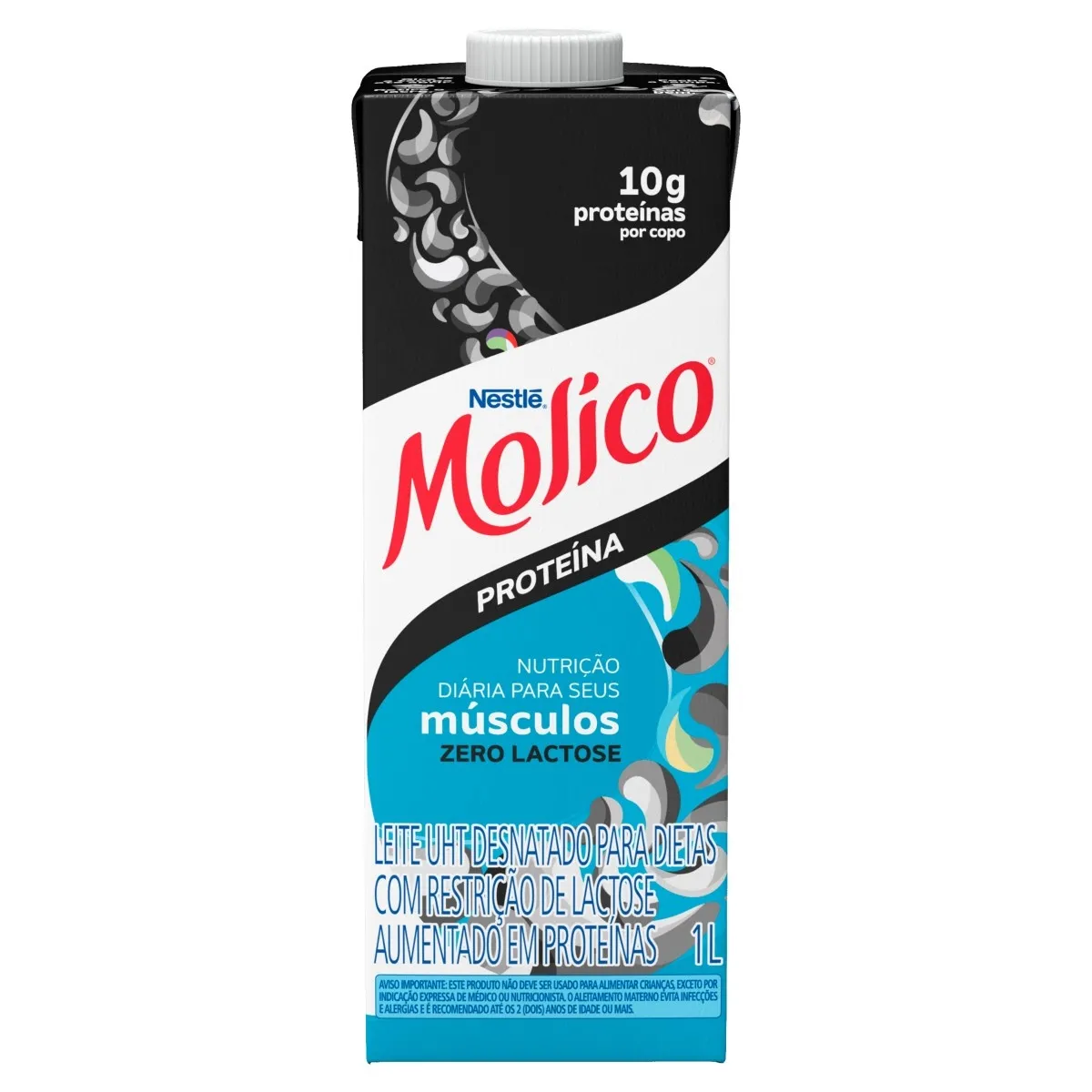 Leite UHT Desnatado Zero Lactose Molico 1L