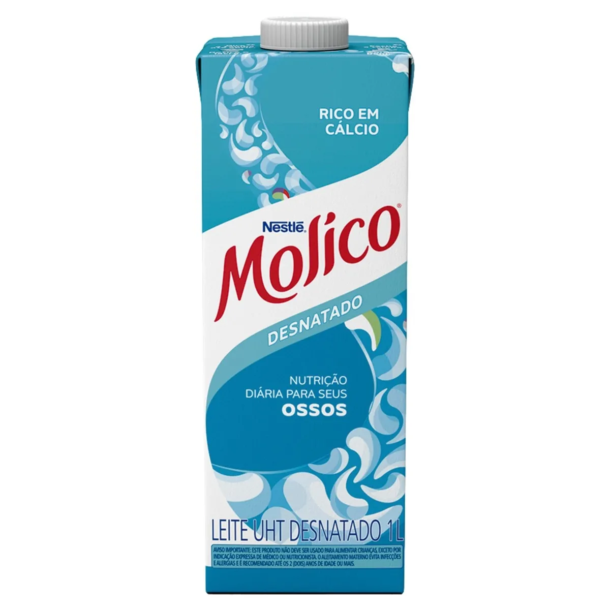 Leite UHT Desnatado Molico 1L