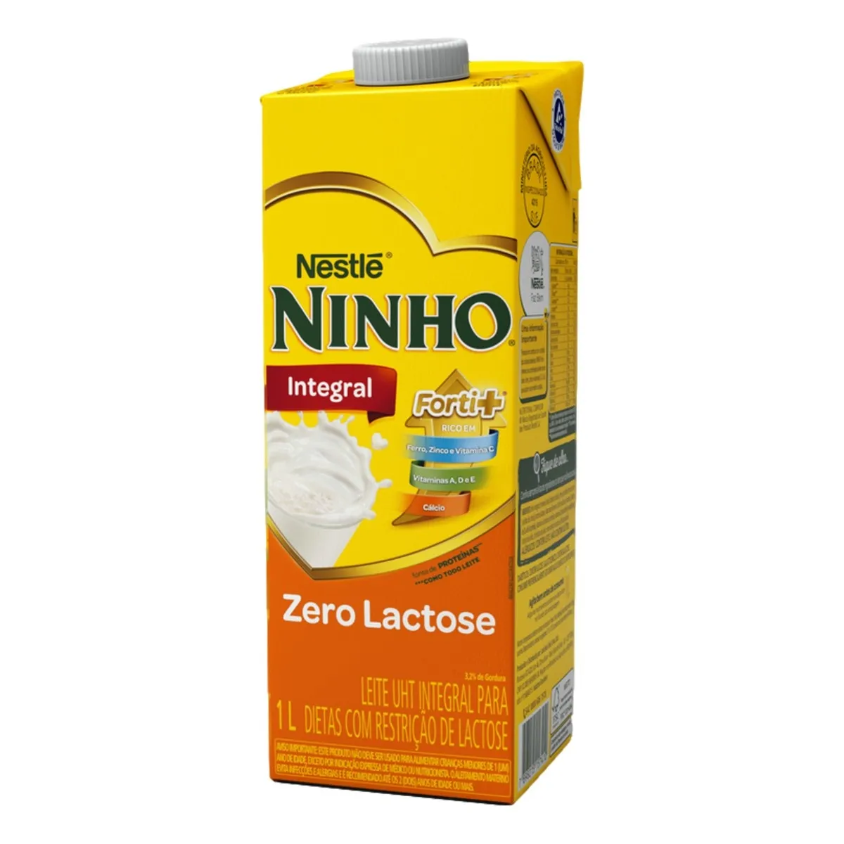 Leite UHT Integral Zero Lactose Forti Ninho 1L
