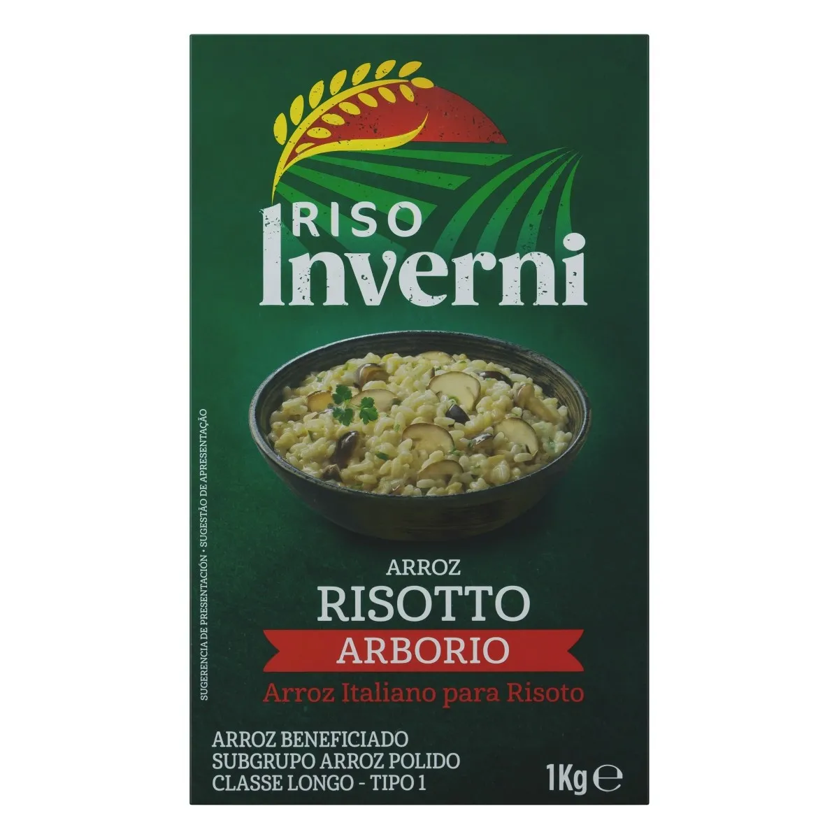 Arroz Arbório Riso Inverni 1KG