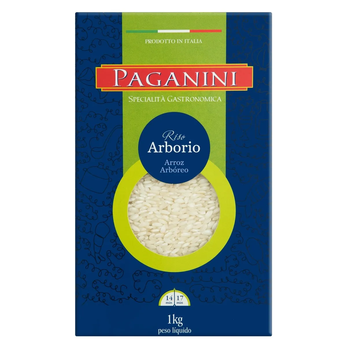 Arroz Arbório Paganini 1KG