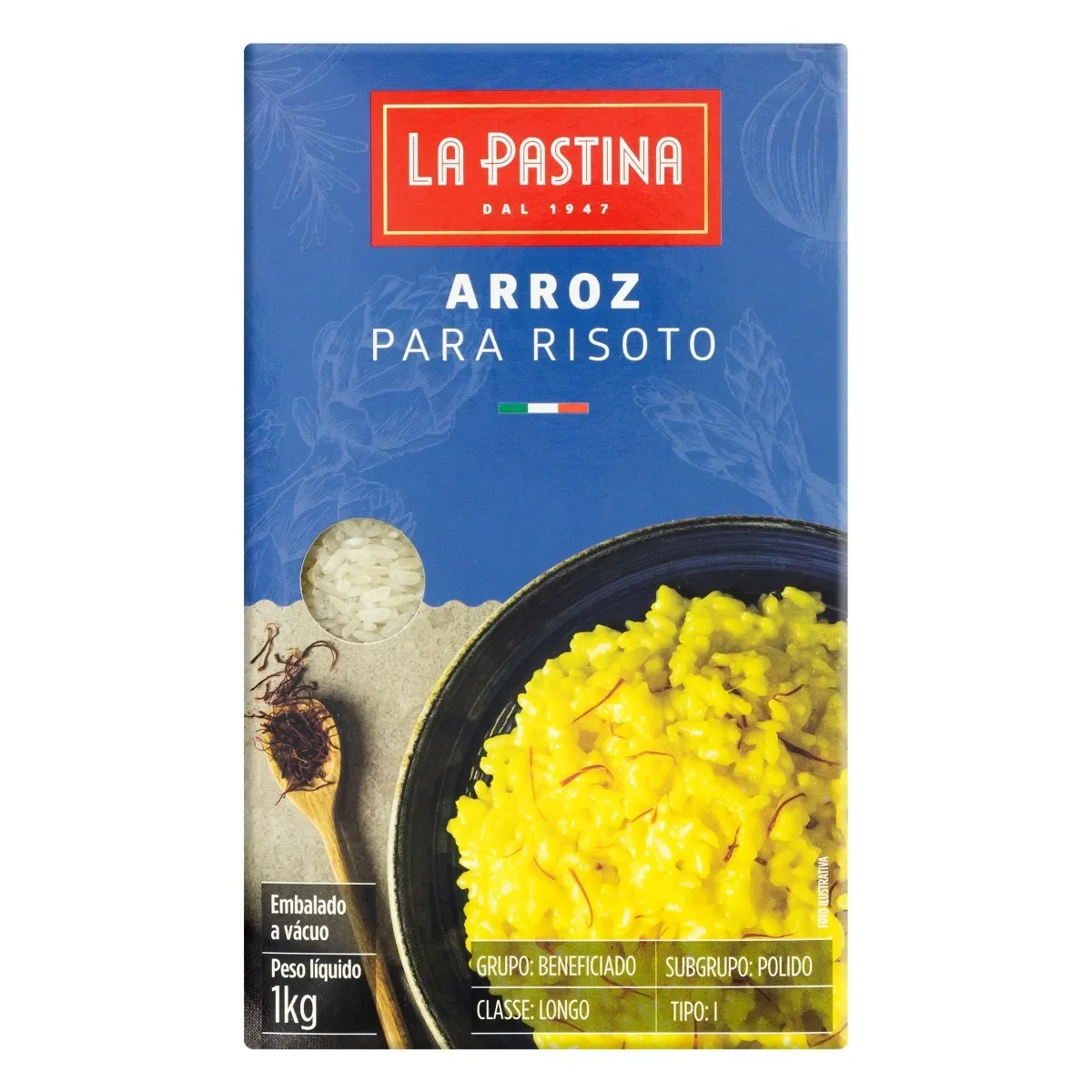 Arroz Arbório La Pastina 1KG