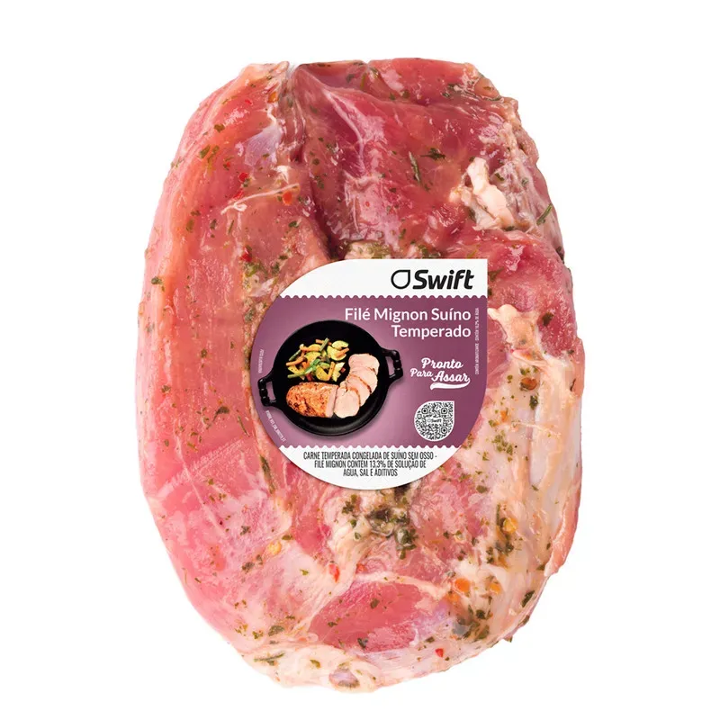 Filé Mignon Suíno Temperado Swift 1,2KG